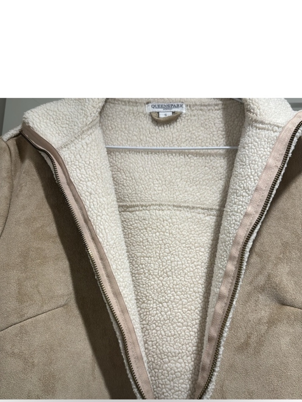 Shearling lined Jacket SZ Small - Picture 3 of 4